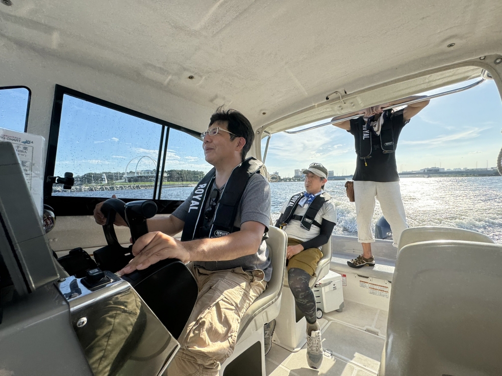 東京ロングクルーズ操船セミナー　船舶免許夢の島　マリンライセンスロイヤル