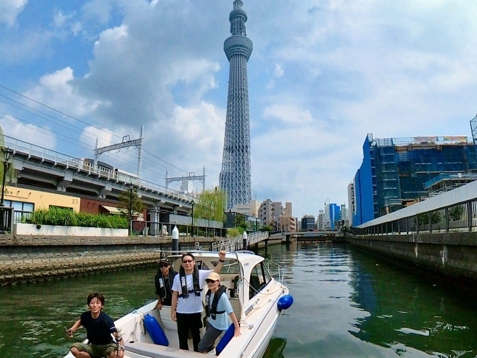 東京運河クルーズ操船セミナー　マリンライセンスロイヤル　操船セミナー