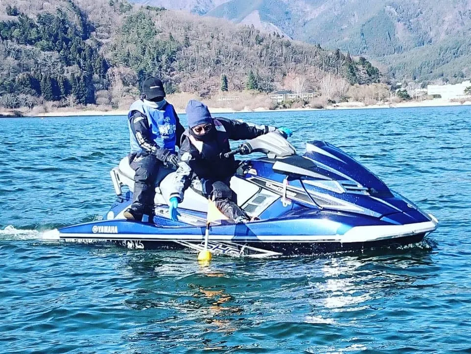 水上バイク免許の教習風景